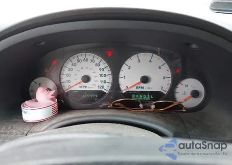 2006 Dodge Caravan Sxt из США, поврежденный, VIN 1D4GP45R56B738708